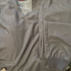 Fig, scrubs, gray medium petite